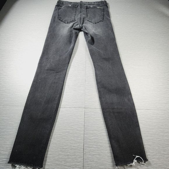 STS Blue Emma Ankle Skinny Black Distressed Jeans Womens Size 26 - Picture 9 of 12